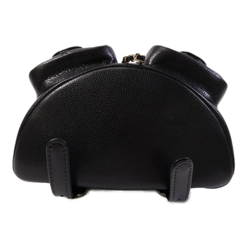 CHANEL 牛皮皮革Duma Backpack金扣背包-3