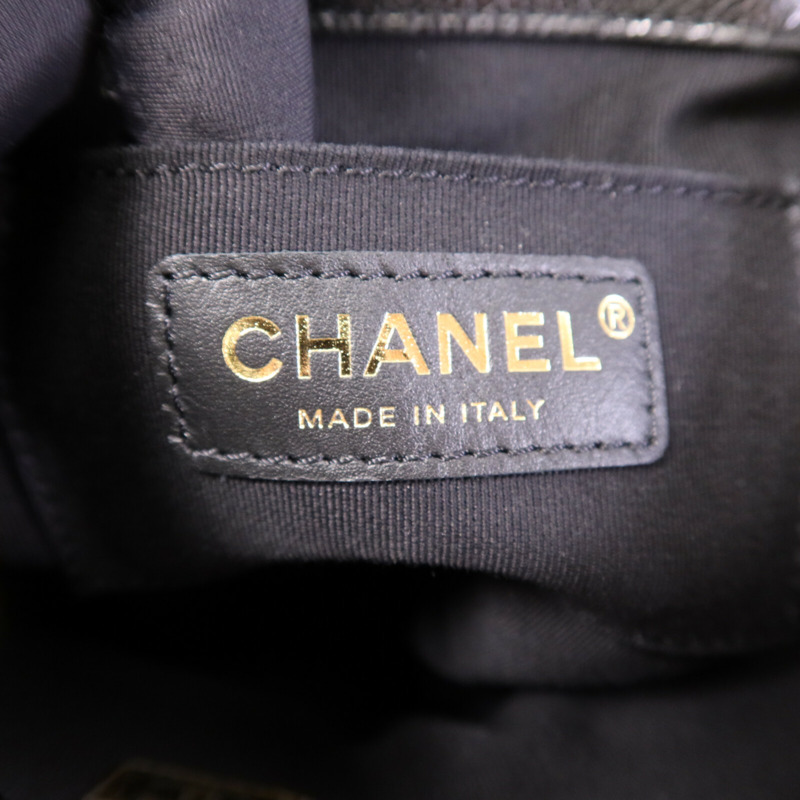 CHANEL 牛皮皮革Duma Backpack金扣背包-5