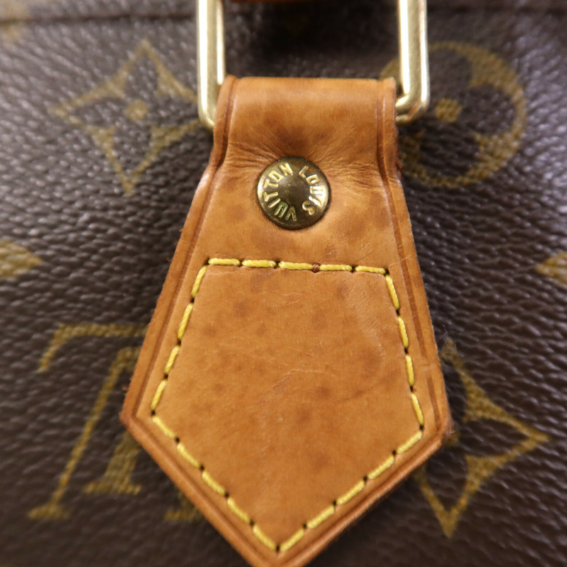 LOUIS VUITTON Monogram Speedy 30金扣手挽袋-16