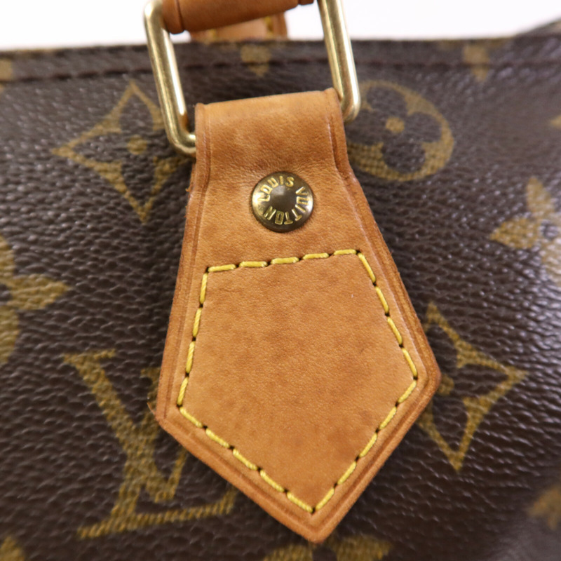 LOUIS VUITTON Monogram Speedy 30金扣手挽袋-18