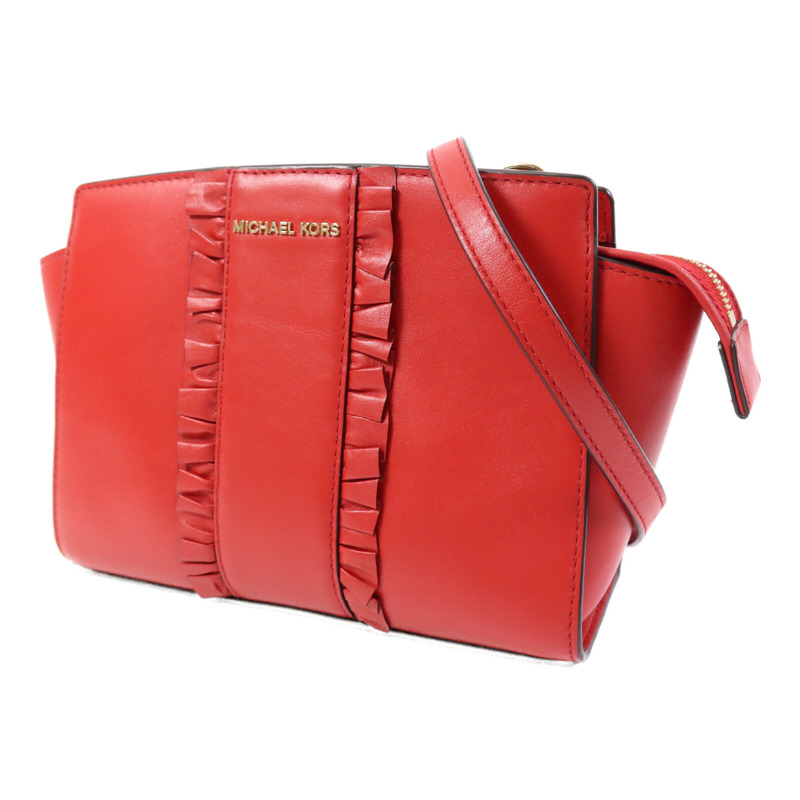 Michael Kors 牛皮皮革Shoulder Bag金扣肩背袋-2