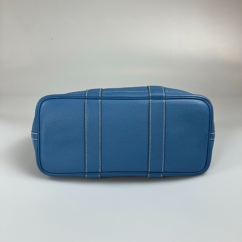 HERMES □O刻 海軍藍GP30手提包-6