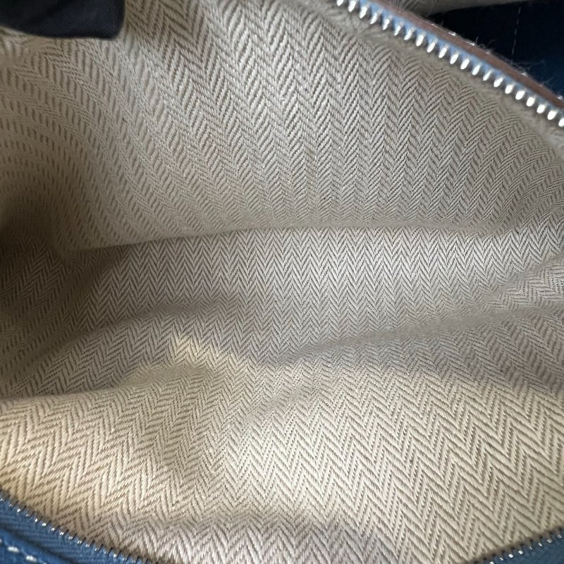 HERMES □O刻 海軍藍GP30手提包-7