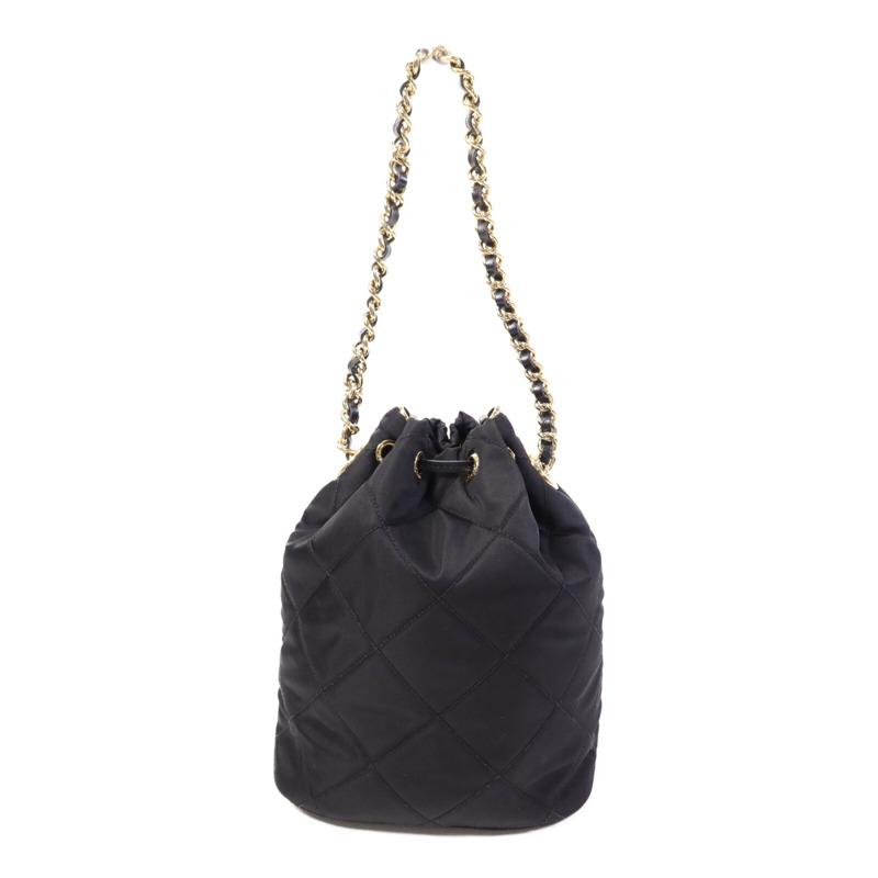 PRADA 尼龍Re-Nylon Bucket Bag金扣手挽肩背兩用袋-1