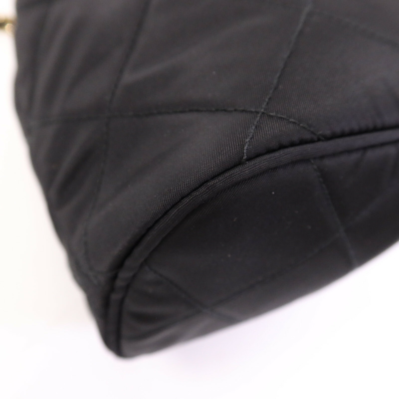 PRADA 尼龍Re-Nylon Bucket Bag金扣手挽肩背兩用袋-9
