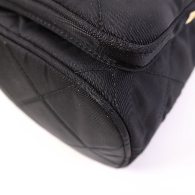 PRADA 尼龍Re-Nylon Bucket Bag金扣手挽肩背兩用袋-12