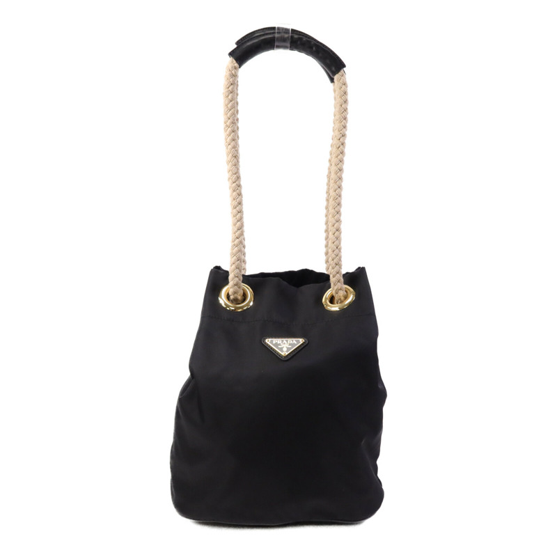 PRADA 尼龍Mariner金扣肩背袋-0
