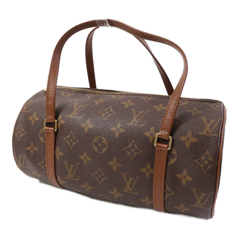LOUIS VUITTON Monogram Papillon GM金扣手挽袋-2