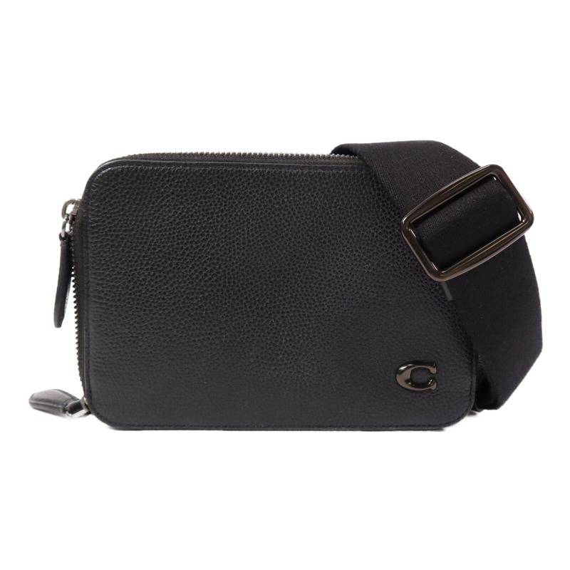 COACH 牛皮皮革Shoulder Bag肩背袋-0