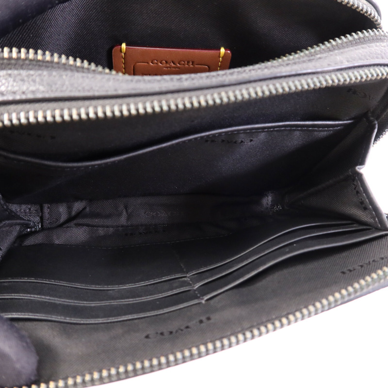 COACH 牛皮皮革Shoulder Bag肩背袋-5