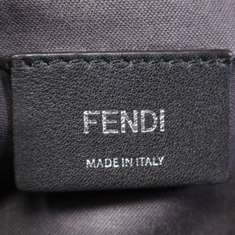 FENDI 牛皮皮革By The Way銀扣手挽肩背兩用袋-5