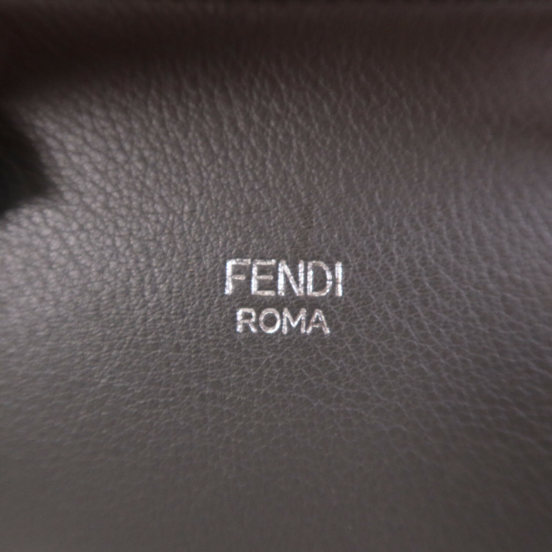 FENDI 牛皮皮革By The Way銀扣手挽肩背兩用袋-15