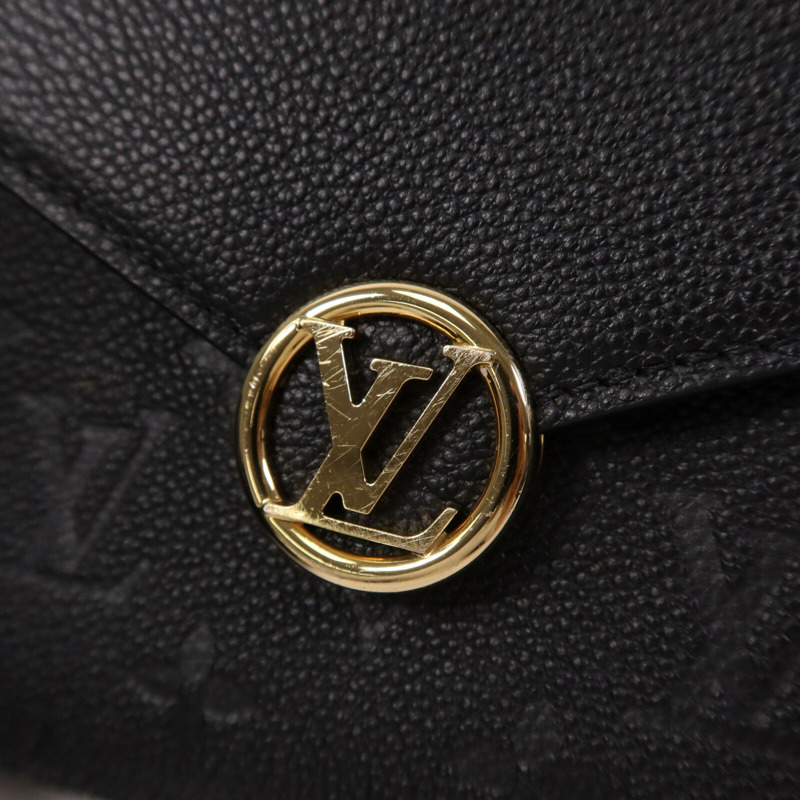 LOUIS VUITTON Monogram Empreinte Wallet On Chain金扣鏈帶肩背袋-6