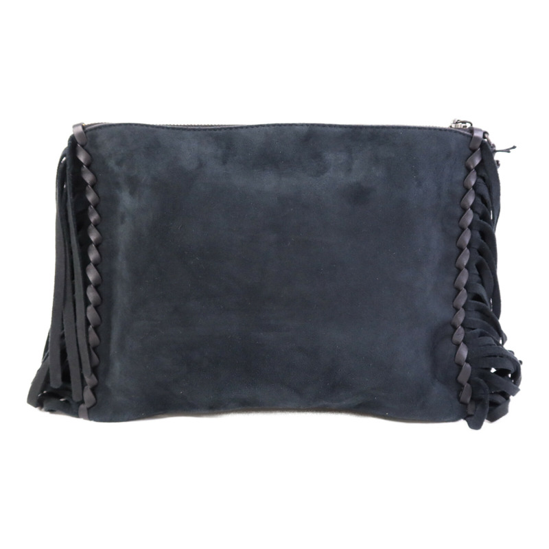 COACH 麂皮皮革Clutch手拿包-1