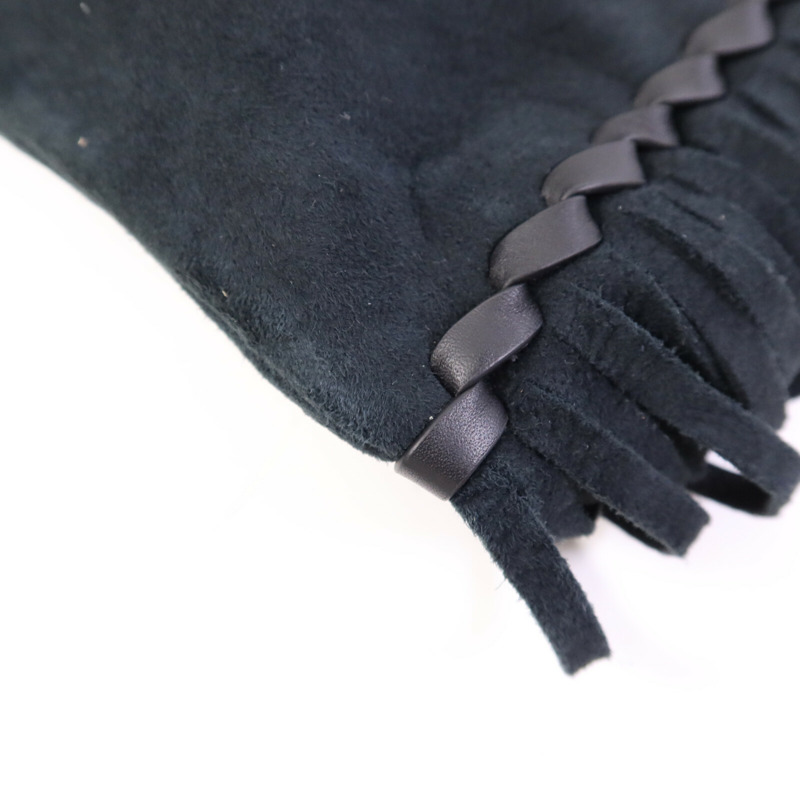 COACH 麂皮皮革Clutch手拿包-10