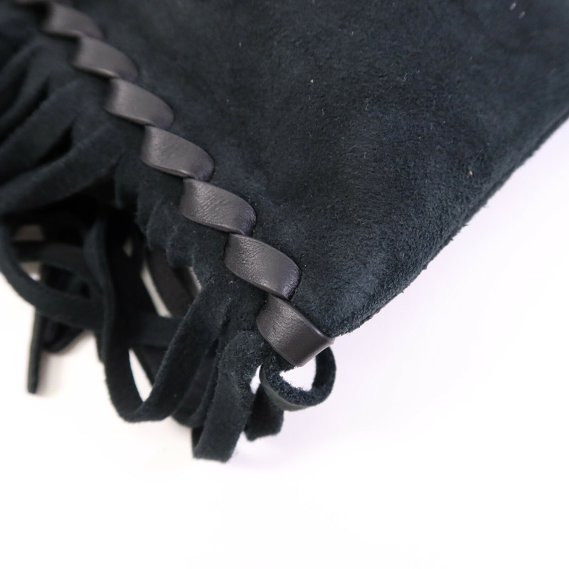 COACH 麂皮皮革Clutch手拿包-11