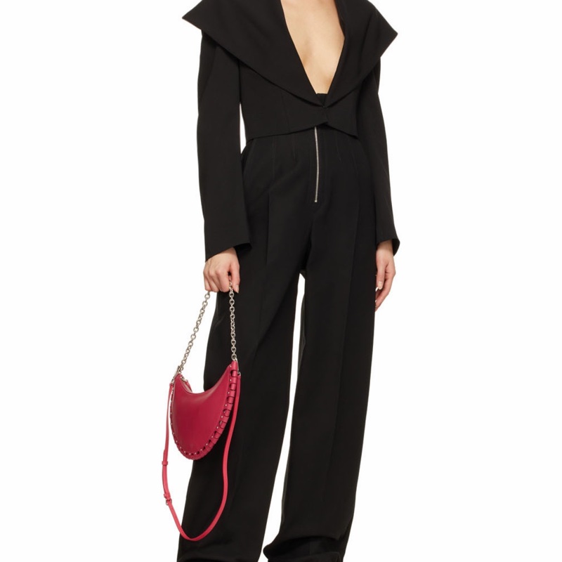 Alaia 女士 拉鍊開合單肩包均碼碼長：30 cm，寬：2 cm，高：15 cm-4