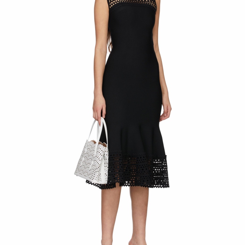 Alaia 女士 MINA 25 TOTE單肩包 25cm*12cm*20cm-5