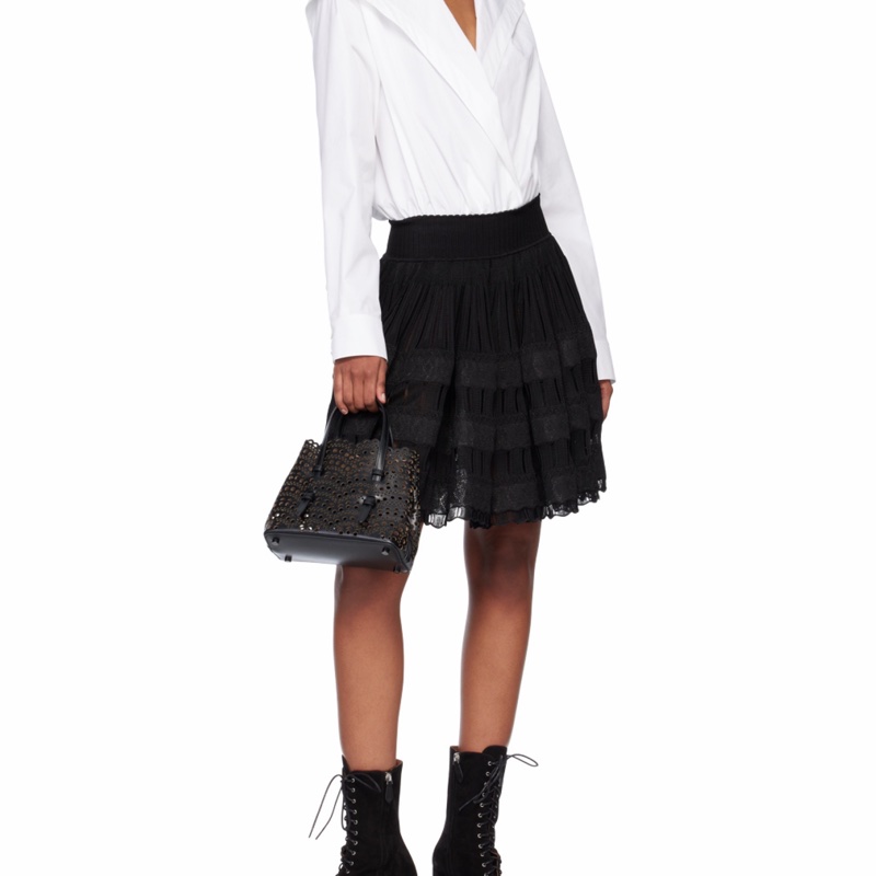 Alaia 女士 鏤空手提包均碼碼-4