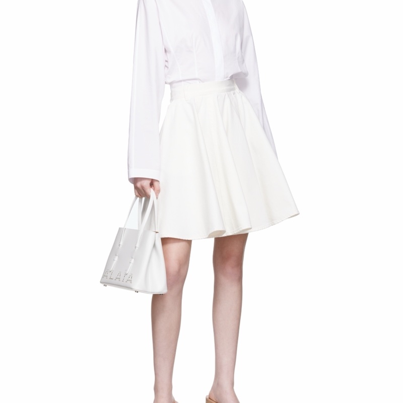 Alaia 女士 徽標單肩包均碼碼25 X 12.5 X 19 CM-5