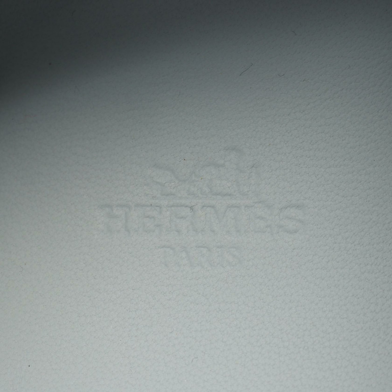 愛馬仕 Bouncing 運動鞋，皮革/麂皮，藍色，二手，男士 41 碼-4