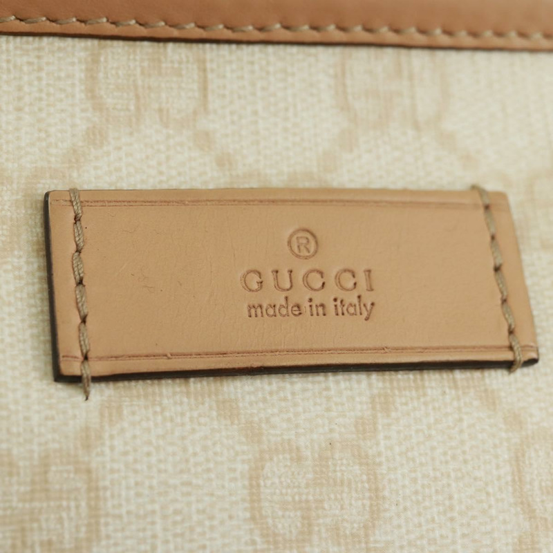 【日本直送】GUCCI GG Supreme 托特包 PVC 白色金色 211138 正品 am10641V-17
