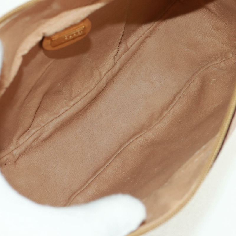 【日本直送】GUCCI Micro GG Supreme Web Sherry Line Bag PVC Beige 001 084 4001 Auth ki6415A-9
