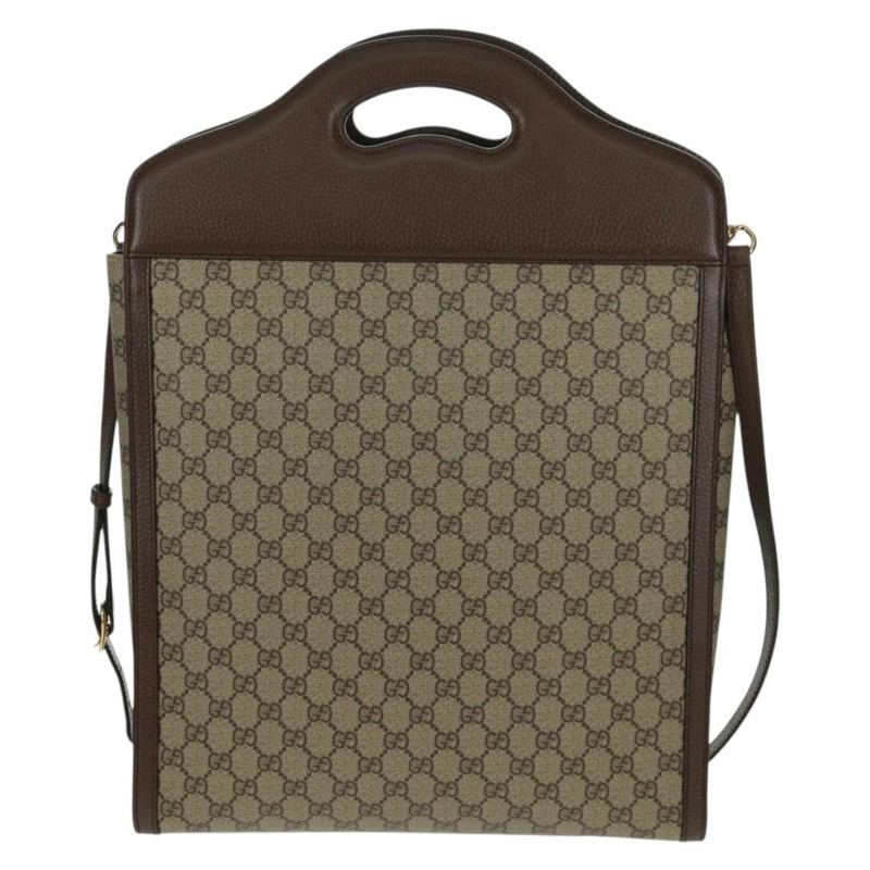 【日本直送】GUCCI GG Supreme Bananya 合作包 PVC 2way 米色 703793 正品 168359M-1