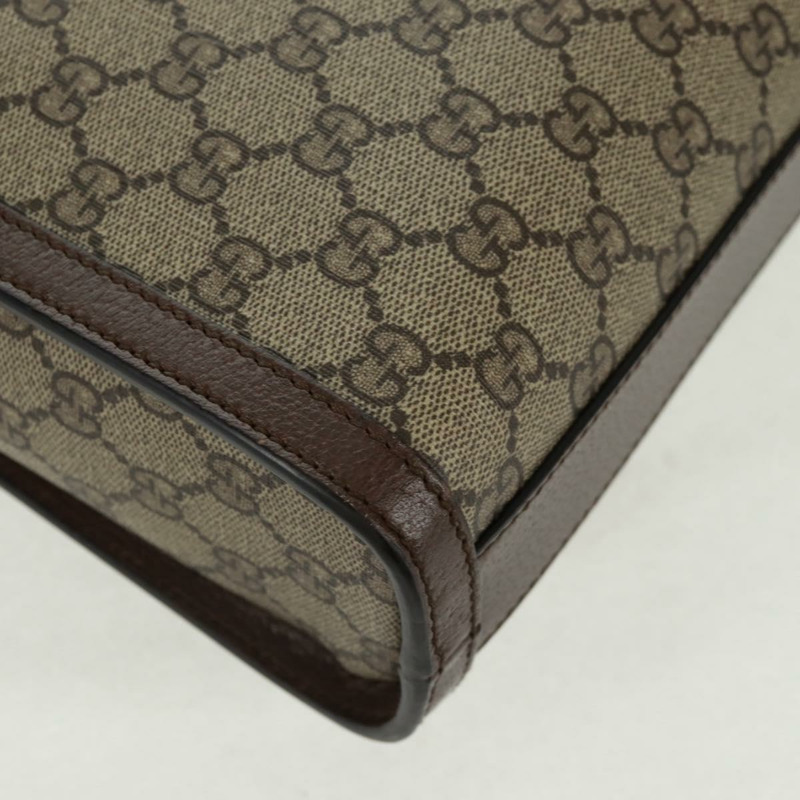 【日本直送】GUCCI GG Supreme Bananya 合作包 PVC 2way 米色 703793 正品 168359M-16