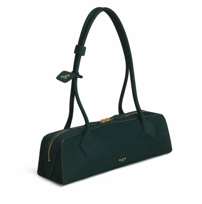 Alaia 女士 LE TECKEL 中號磨砂皮包均碼碼33cm*10cm*11cm-1