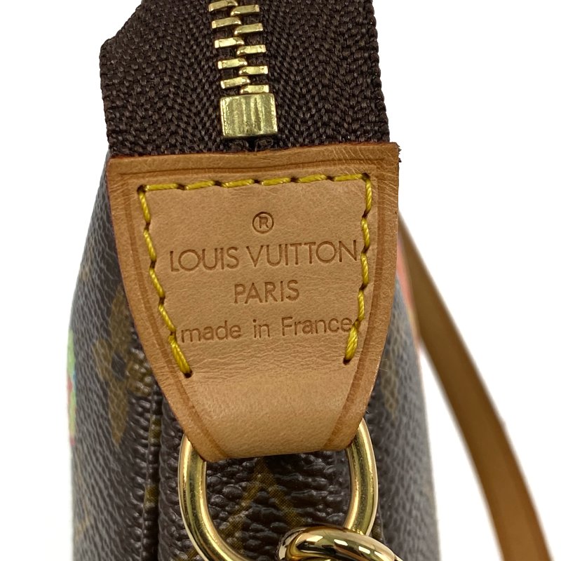 △ Louis Vuitton 路易威登 Brown Coated Canvas Monogram Panda Pochette Accessoires Handbag M51981 啡色塗層帆布經典老花手袋 - 257028284-11