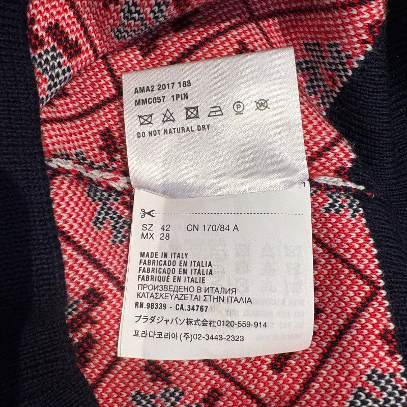 MIU MIU 花卉針織開襟外套 42碼 全新未穿 經典復古款-6