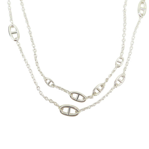 925純銀豬鼻 Farandole 項鍊【HERMES 愛馬仕】