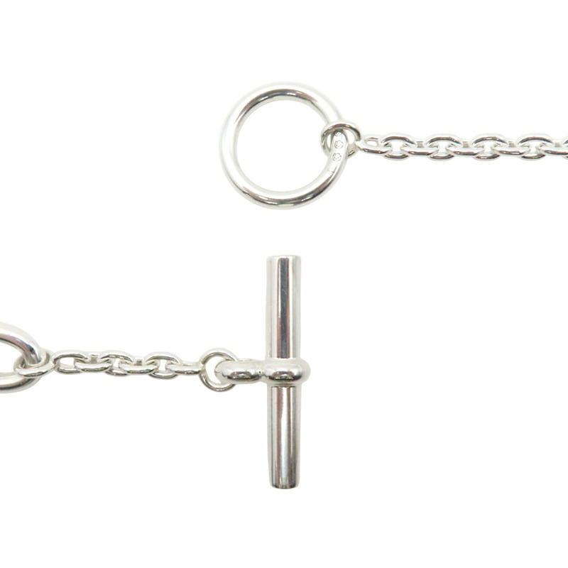 925純銀 豬鼻 Farandole 項鏈【HERMES 愛馬仕】-5