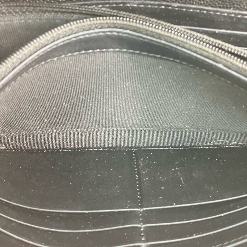 ☆ Chanel 香奈兒 Black Caviar Skin Boy Flap Long Wallet 黑色粒紋小牛皮長銀包 - 267000277-14