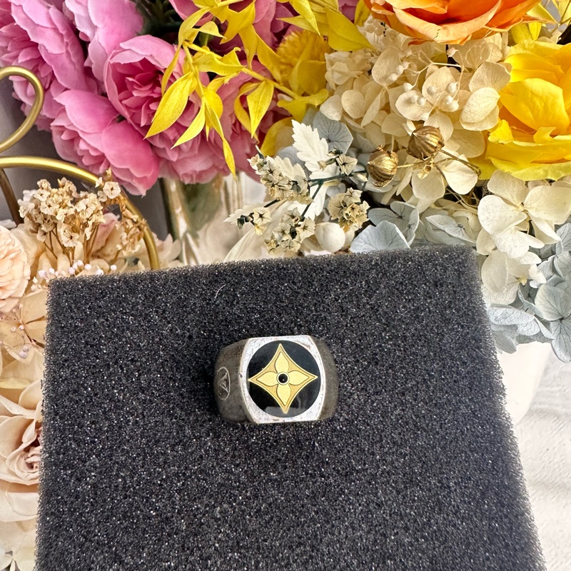 Louis Vuitton 925銀飾戒指-1