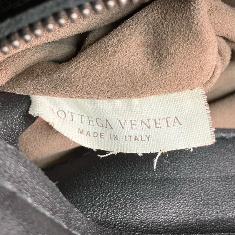 ☆ Bottega Veneta 寳緹嘉 Black Calfskin Chain Shoulder Bag 黑色小牛皮鏈條單肩袋 - 257028969-14