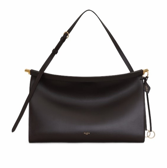 Alaia 女士 LE CLICK EAST WEST 大號皮革包均碼碼41cm*17cm*25.5cm-0