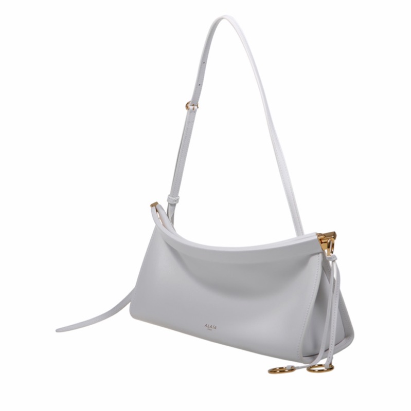 Alaia 女士 LE CLICK EAST WEST 中號皮革單肩包均碼碼30cm*9cm*14cm-2