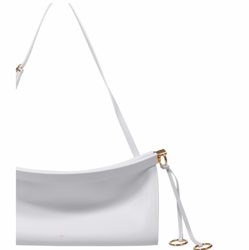 Alaia 女士 LE CLICK EAST WEST 中號皮革單肩包均碼碼30cm*9cm*14cm-3