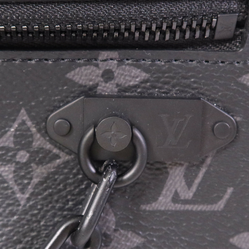 LOUIS VUITTON Monogram Eclipse Pochette Volga Clutch Bag手拿包-6