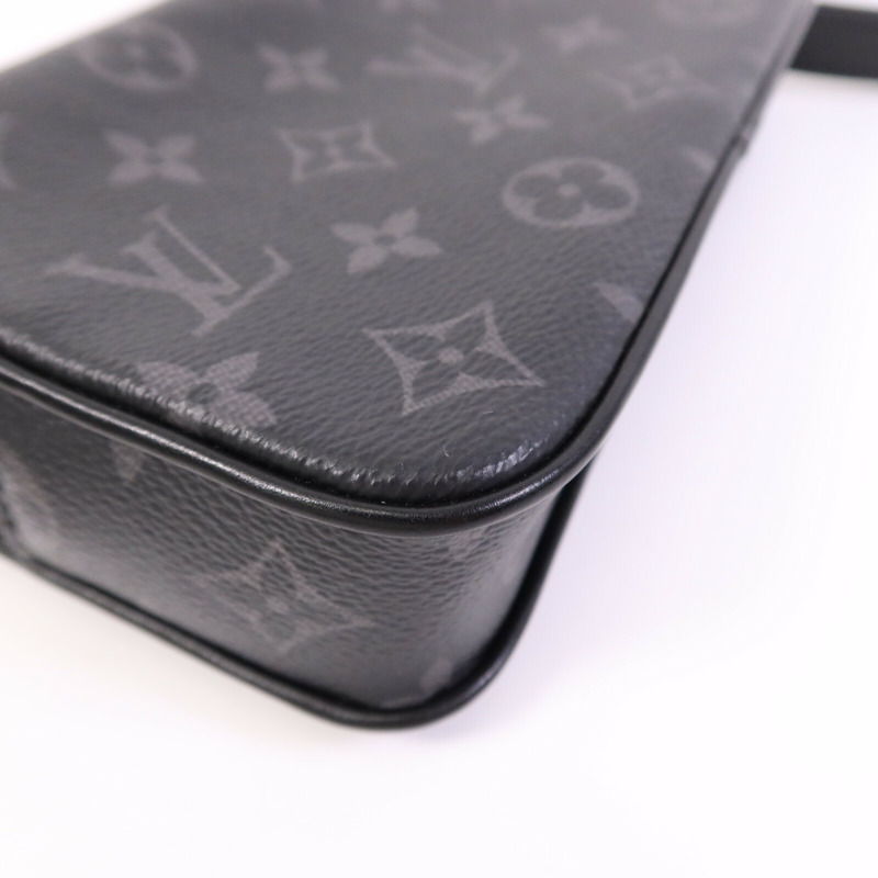 LOUIS VUITTON Monogram Eclipse Pochette Volga Clutch Bag手拿包-12
