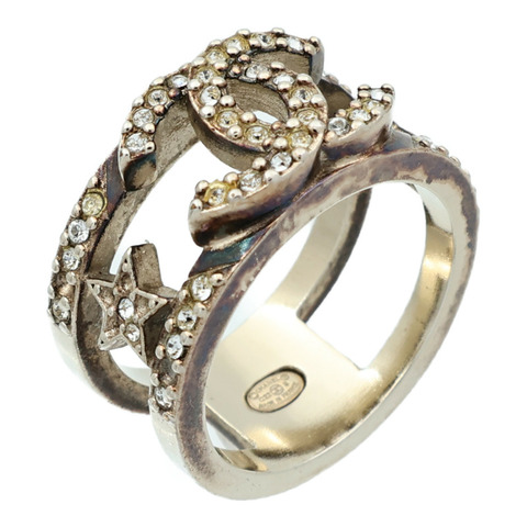 CHANEL 金屬Ring戒指US#6