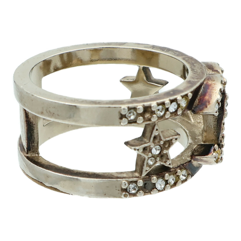 CHANEL 金屬Ring戒指US#6-2