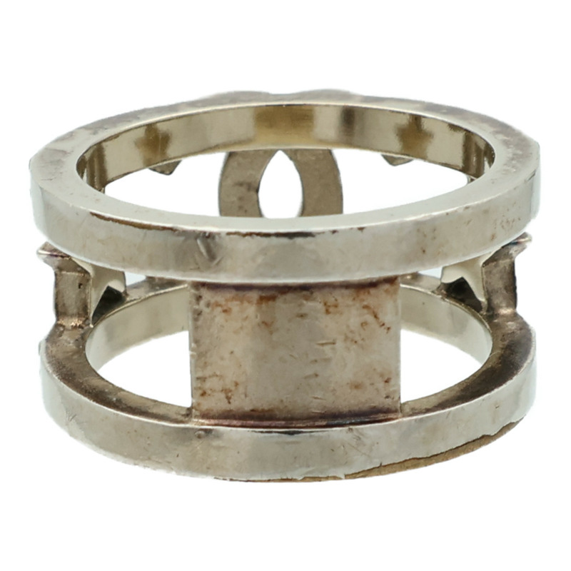 CHANEL 金屬Ring戒指US#6-3