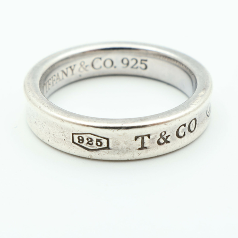 TIFFANY＆CO 925純銀Ring戒指US#4.75-6