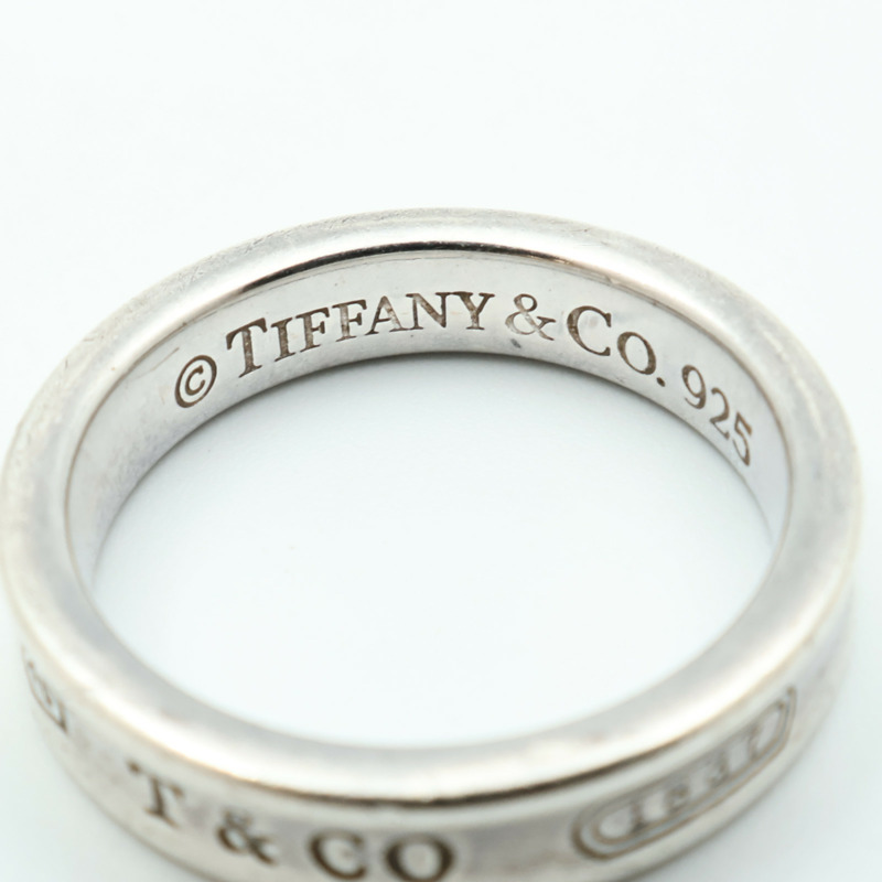 TIFFANY＆CO 925純銀Ring戒指US#4.75-7