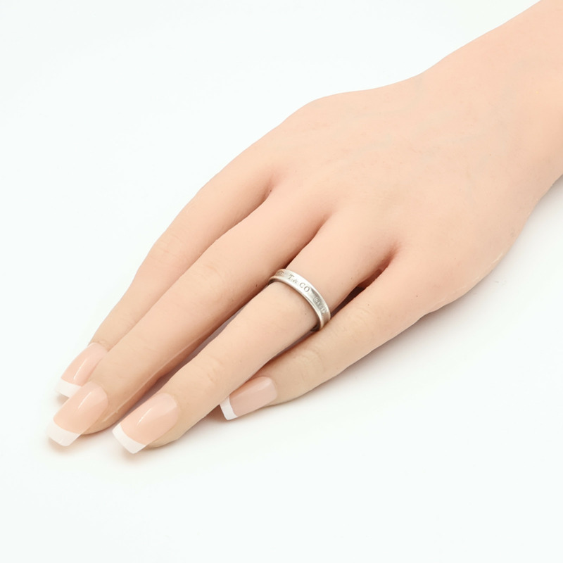 TIFFANY＆CO 925純銀Ring戒指US#4.75-9