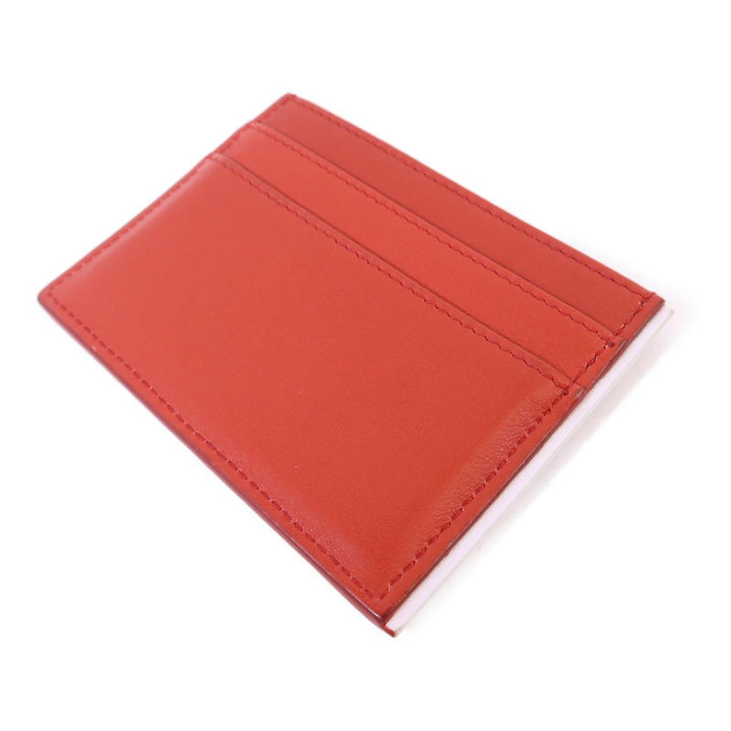 Dior 牛皮皮革Card Holder銀扣卡片套-3