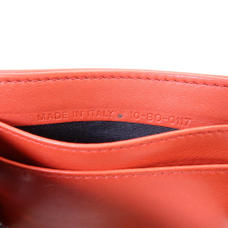 Dior 牛皮皮革Card Holder銀扣卡片套-6